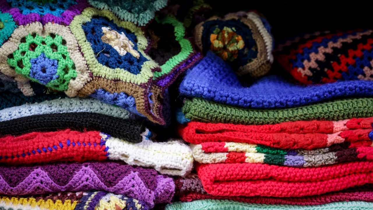 Labor de crochet terminada