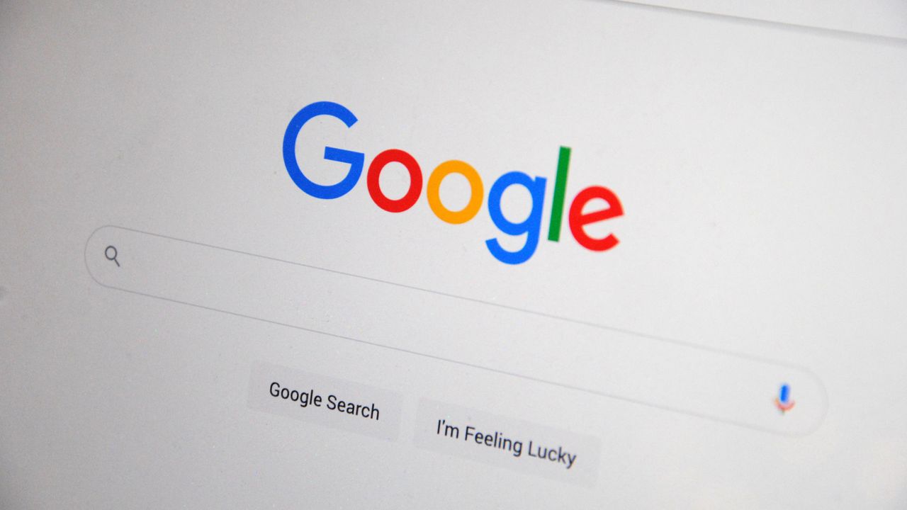 Página de resultados de Google en pantalla